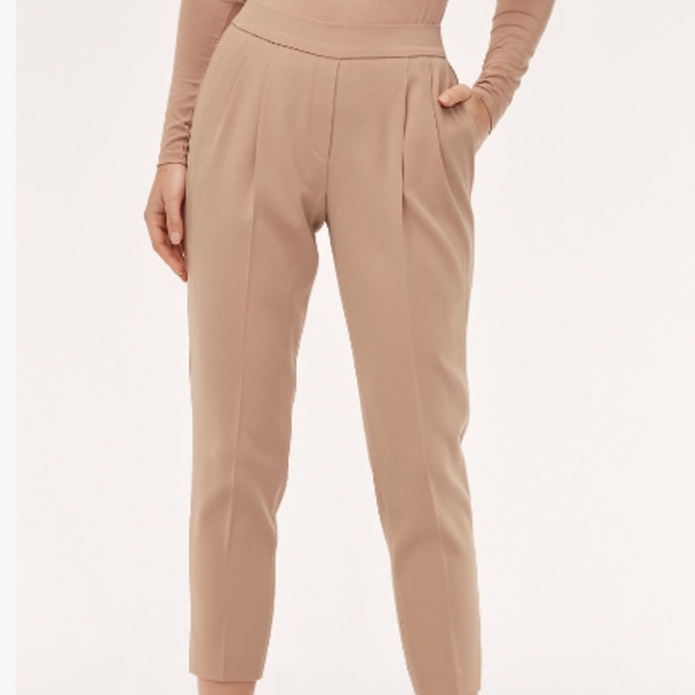 Aritzia Cohen Pant LONG - Honey Beige